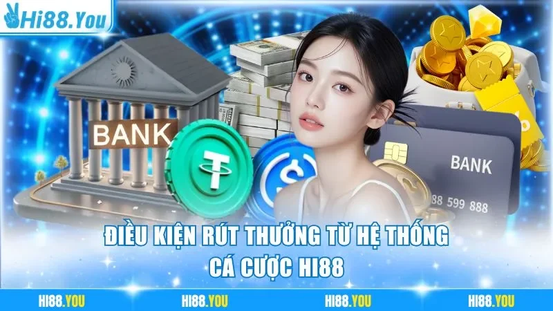 Điều kiện rút thưởng từ hệ thống cá cược Hi88