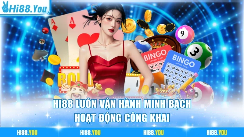 Hi88 luôn vận hành minh bạch hoạt động công khai