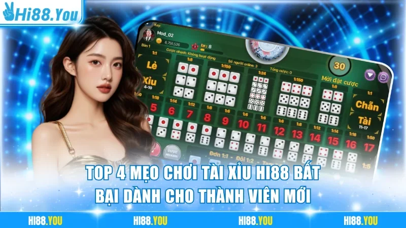 mẹo chơi tài xỉu